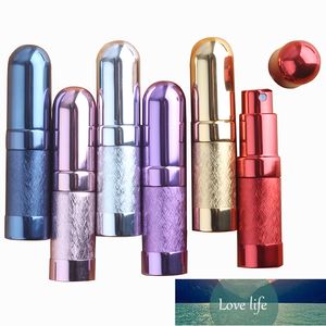 /20 pcs Top Qualité 6 ml Rechargeable Mini Parfum Bouteille En Verre Voyageur En Aluminium Pulvérisation Atomiseur Voyage Parfum