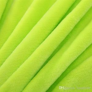 20 pièces chaud flanelle polaire couvertures douces solide en peluche hiver été jeter couverture pour lit canapé DH0426