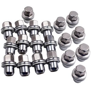 20 stks Wiel Lug Nuts Set LR068126 22mm Range Sport 2005-2013 L322 RRD500290 voor Land Rover Discovery 3 4 2004-2014