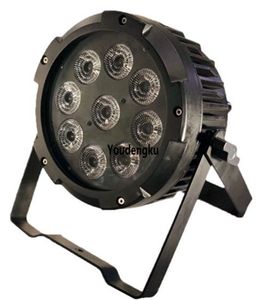 20 piezas inalámbrico alimentado por batería RGBWA UV DMX pequeño par 64 can led light 9psc 18watt 6in1 inalámbrico impermeable LED par light