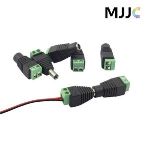 Strip naar stroomdraadconnector DC mannelijke vrouwelijke adapter voor LED -verlichtingsaccessoires met één kleur