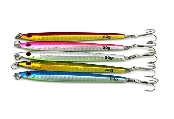 20pcslot 30g Jigs de metal pesca en mar cebo cucharan de tacos para pesca con cebo de plomo2624526