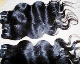 20pcslot Bulk Halve Kilo verwerkt Peruaanse Body Wave Menselijk Haar Weeft hele Vendors6853848