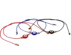 20PCSlot Lucky String Evil Eye Lucky Red Cord verstelbare armband DIY Jewelry1531946