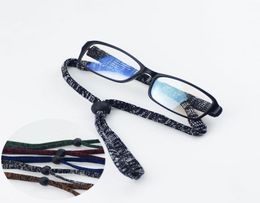 Lote de 20 unidades de gafas ajustables para deportes al aire libre, gafas antideslizantes flexibles, cadena, cuerda, 5 colores, 8980059