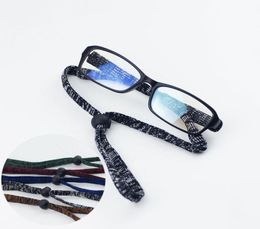 Lote de 20 unidades de gafas ajustables para deportes al aire libre, gafas antideslizantes flexibles, cadena, cuerda, 5 colores, 7008669