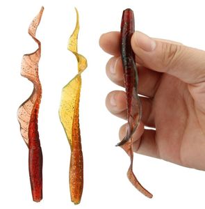 20pcslot Rosewood Classic Soft Lares Worms 13cm 5inch 4G Swimaits Artificial Bait Silicone Lure Lifeke Fishing Tackle Fishing3264107