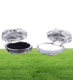 20PCSlot Three Color Options sieradenpakket ring oorbel doos acryl transparante bruiloft verpakking sieraden box5286616