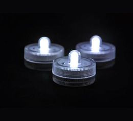  20pcslot impermeable batería submarina con vela de luces de té LED sumergibles para la fiesta de boda 9633064
