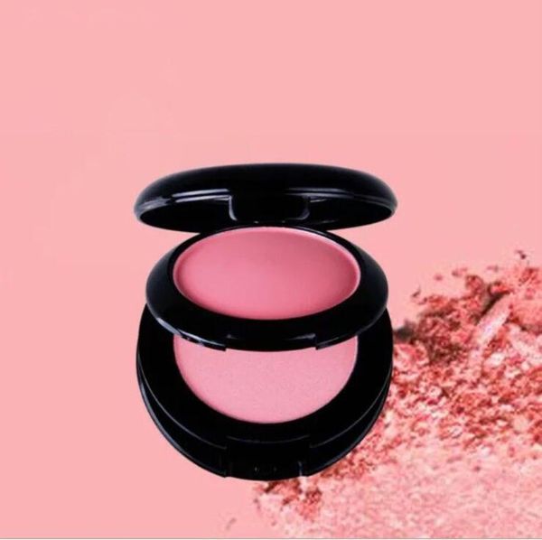 20pic maquillage deux Double poudre Blush ont loogo bonne qualité livraison gratuite Chine EMS