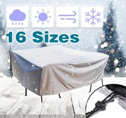 20 Size Spredoor ImperproofPofr Dust Proovers Covers Furniture Canapa Claid Table Table Patio Protector Rain Snow Protect Covers T20013003948
