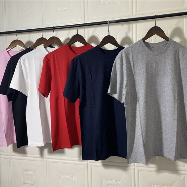 Camisetas de las camisetas para hombres de la marca Logotipo de la caja de moda camisetas pareja camisetas