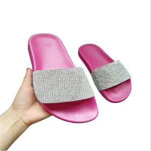 20SS Designer Luxe Dia's Vrouwen Mannen Slippers Corrigeer Bloem Afdrukken Lederen Dames Slippers Zwart Wit Rood met Doos Stofzak Mode Mannen Schoenen Sandalen # 564
