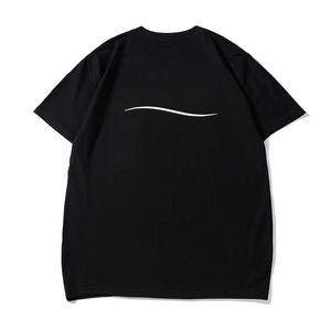 20SS Diseñador Camiseta Verano manga corta olas Hombres Mujeres Amantes camisetas de lujo Moda senior Algodón puro tamaño de alta calidad S-2XL
