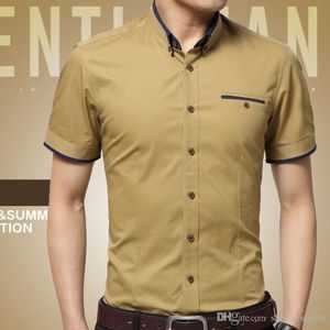 20SS Hommes Vêtements D'été Casual Hommes Chemises Slim Top Tee Designer T-shirts À Manches Courtes Blanc Noir Taille M-5XL pour Homme
