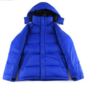 Chaqueta de plumón para hombre, diseño de chaqueta de invierno, parkas de plumón, chaqueta acolchada, abrigos con capucha, ropa informal de plumas para exteriores de la mejor calidad, abrigos de pato blanco con doble cremallera gruesa y cálida