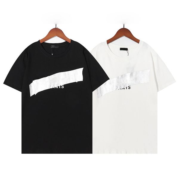 20ss Hommes T-shirts BLM Lettre Marque Imprimer Manches Courtes Printemps Et Été Mode Tees Bests Qualité S-XXL