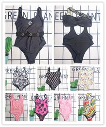 Designer Bikini One Piece Swimsuit Letter Gedrukt Nieuwe Bikini Summer Beach Dress Set Zwem dames sexy vakantieszwempak