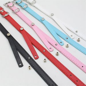 extra kosten voor bestelling 400PC/lot Naam 10MM charme Plain PU lederen halsband voor huisdieren 4 maten