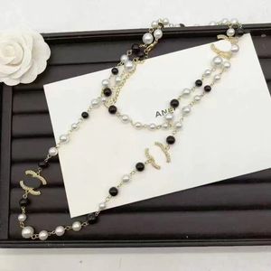 20style klassieke diamant hangers kettingontwerper Hoogwaardige merk Pearl dames ketting bruiloft sieraden cadeau