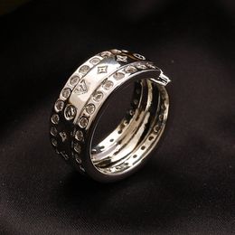 20style luxe rétro designer bague plaqué or 18 carats pour femmes hommes lettre style élégant anneaux de mariage cadeau bijoux ouvert réglable