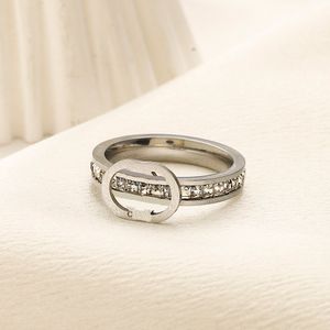 20style retro designer merkbrief Bandringen goud vergulde kristallen roestvrijstalen liefde bruiloft Sailormoon sieraden fijne snijvinger ring 84