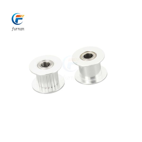 20T 2GT TIMING PULLEY BORE3 / 4/5/6/8 pour la largeur 6/10 mm GT2 CEINTROLE SYNCHRONE 3D IMPRIMANCE CNC PIÈCES DE TYPE INDI