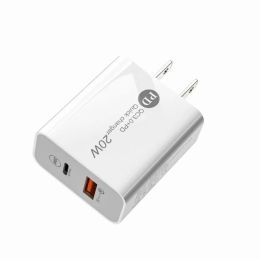 20W snel opladen Type c USB-C-wandoplader Draagbare voedingsadapters voor Samsung Huawei Xiaomi EU US-stekker