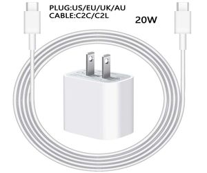 20W PD Snel Opladen Adapter Oplader Snoer USB C Kabel Voor Apple Airpods iPhone 14 13 12 mini 11 Pro Max Telefoon Opladen Data Line2322407