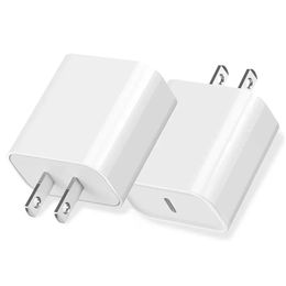 20W PD Type C USB -laders Snel opladen EU US Adapter Mobiele telefoon Power Deliver Quick Charger voor iPhone 15 14 13 Pro Max plus lader