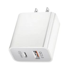 Chargeur rapide USB 20W PD Type C chargeur de téléphone à Charge rapide adaptateur de prise ue/US pour iPhone Xiaomi Samsung Huawei USB C chargeur mural chargeurs de téléphone portable chargeurs universels