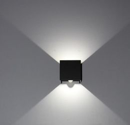 Les appliques ￠ LED murales modernes imperm￩ables 20W s'allument vers le haut des murs en aluminium LEDS int￩rieure ext￩rieure pour la salle de bain chambre salon Porc7492264