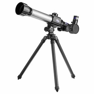 20X 30X 40X Zoom télescope réfracteur monoculaire astronomique avec trépied pour enfants jouet cadeau