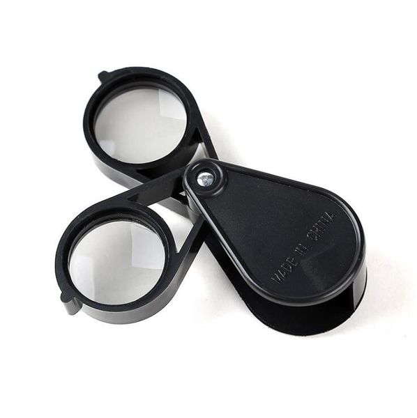 20X Microscope Pliant Jewlery Loupe Portable Loupe Taille De Poche Belle Loupe Lunettes Grossissement Métal