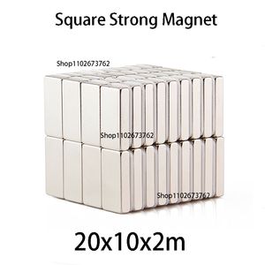 20x10x2 N35 IMAS Magnetisch ement vierkante elektroiman iman krachtige neodymiummagneet Super sterke kleine ronde magneet voor ambachten