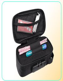 20x10x7 2cm Duurzame, geurbestendige tas met slot Geurloze opbergdoos voor rookaccessoires Set container voor thuisreizen309u9945270