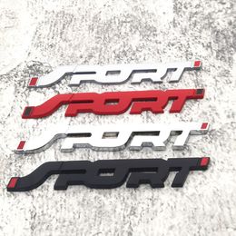 20x135mm 3D Sport Car Sticker pour Auto Truck Emblem Decal Accessoires Auto