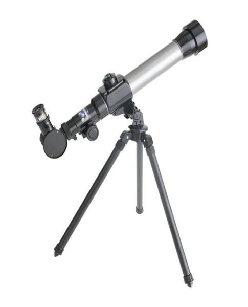 20x40x Tripod astronomique Tripod Télescope avec des étoiles de recherche de boussole Moon Observé Univers Lab Instruments Science Educational 3226583