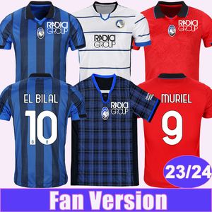 23 24 Atalanta Camisetas de fútbol para hombre PALOMINO LOOKMAN EL BILAL KOOPMEINERS PASALIC DE ROON BAKKER DE KETELAERE HOLM Local Visitante Tercera edición especial Camisetas de fútbol