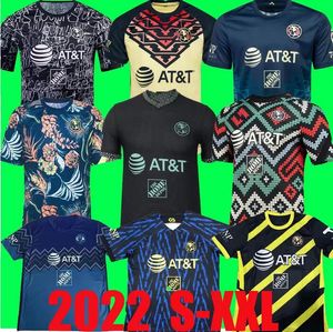 Liga MX Club America 2021 2022 2023 2024 Voetbalshirts R.Martinez GIOVANI F.VINAS thuis weg 3e training 21 22 23 24 voetbal heren en dames shirt