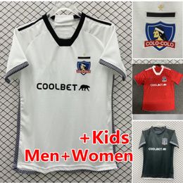 2024 2025 Colo-Colo Soccer Jerseys Vidal Solari FALCON Chemise de football 23 24 Colo ZAVALA BOLADOS GIL Maillots PALACIOS OPAZO PAVEZ Camiseta hommes femmes enfants uniformes