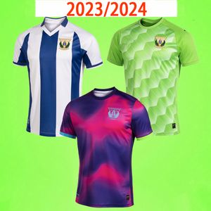 2023 2024 Leganes voetbalshirts 23 24 thuis uit derde voetbalshirt CD volwassenen heren RABA CISSE UNDABARRENA GONZALEZ MIRAMON OMERUO NYOM POVEDA roze wit blauw