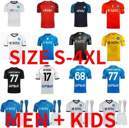 2023 2024 Napoli voetbalshirts Maglie Da Calcio Napels 23 24 KVARATSKHELIA OSIMHEN voetbalshirts Napolis Valentijnsdag-thema shirt doelman