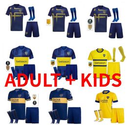 23 24 CA Boca Juniors Maradona Soccer Jersey Cavani Anson Medina Villa Fernandez Benedetto Zeballos Blondel 2023 2024