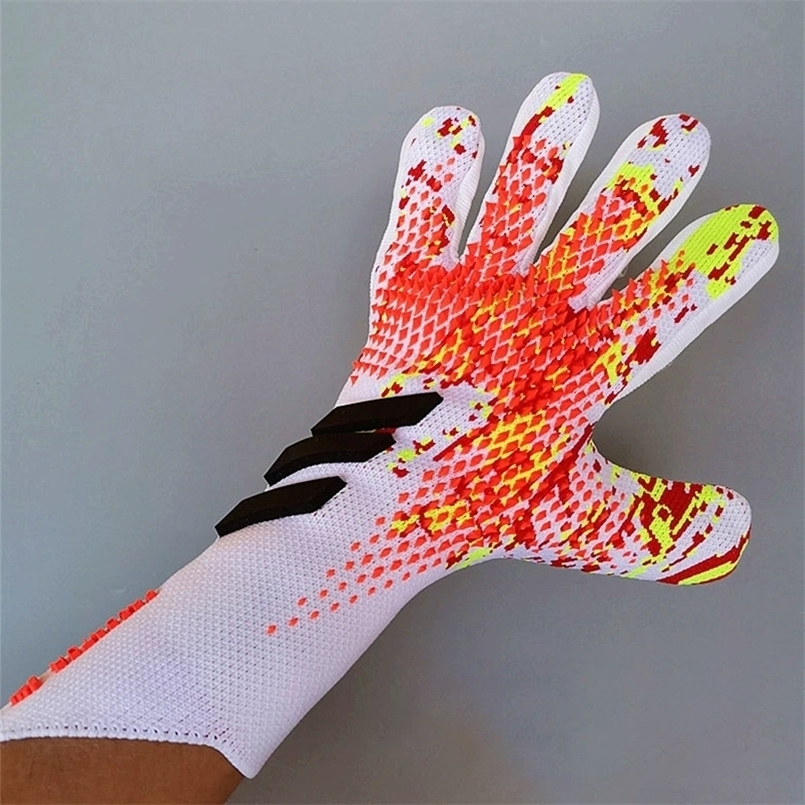 21 22 Predator No Finger Guard Aldult NonSlip Latex قفازات حارس مرمى كرة القدم الاحترافية Luva De Goleiro 220616