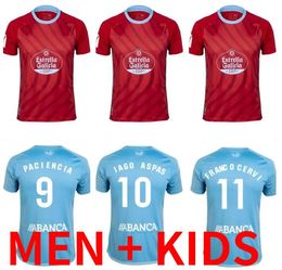 23 24 RC Celta de Vigo maglie da calcio 2023 2024 LOBOTKA IAGO ASPAS SANTL MINA Uomo Bambini kit Casa lontano Maglia da calcio SISTO BOUFAL camiseta