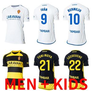 23 24 Real Zaragoza RATON Voetbalshirts voor heren 2023 20NARVAEZ ZAPATER BERMEJO FRANCHO Home Away 3rd Voetbalshirts met korte mouwen Volwassen uniformen Heren kindertenue