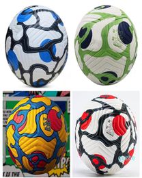 21 22 S League Soccer Ball Premier Euro Cup Tamaño de fútbol de calidad superior 5 bolas Final europea Kiev PU antideslizante Europa8401952