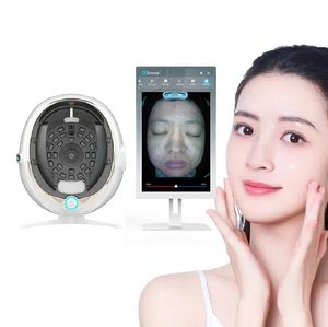 Machine professionnelle d'analyse de peau de scanner facial de machine d'analyse de peau de test de miroir intelligent UV d'écran de 21,5 pouces pour le spa de salon