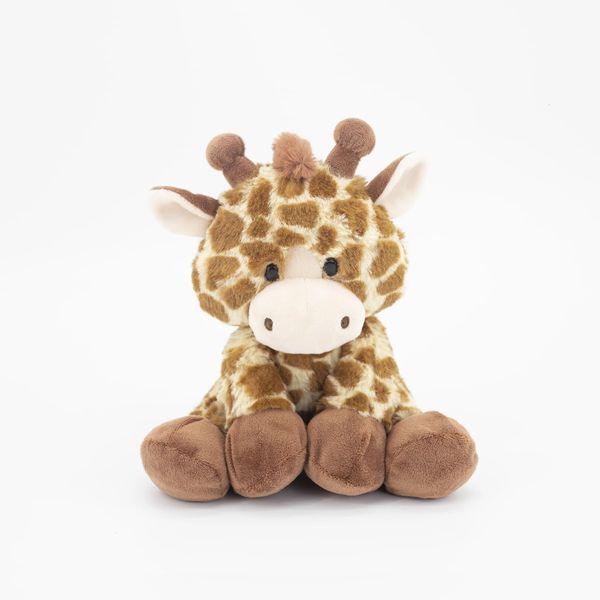 21.5cm Girafe Mignon Peluche Poupées Bébé Enfants Mignon Animal Doux Coton Peluches Peluches Dormir Mate Cadeau Garçon Fille Enfants Jouet Kawaii 240220